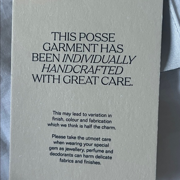 POSSE RUE HALTER TOP - Cream - Picture 10 of 12